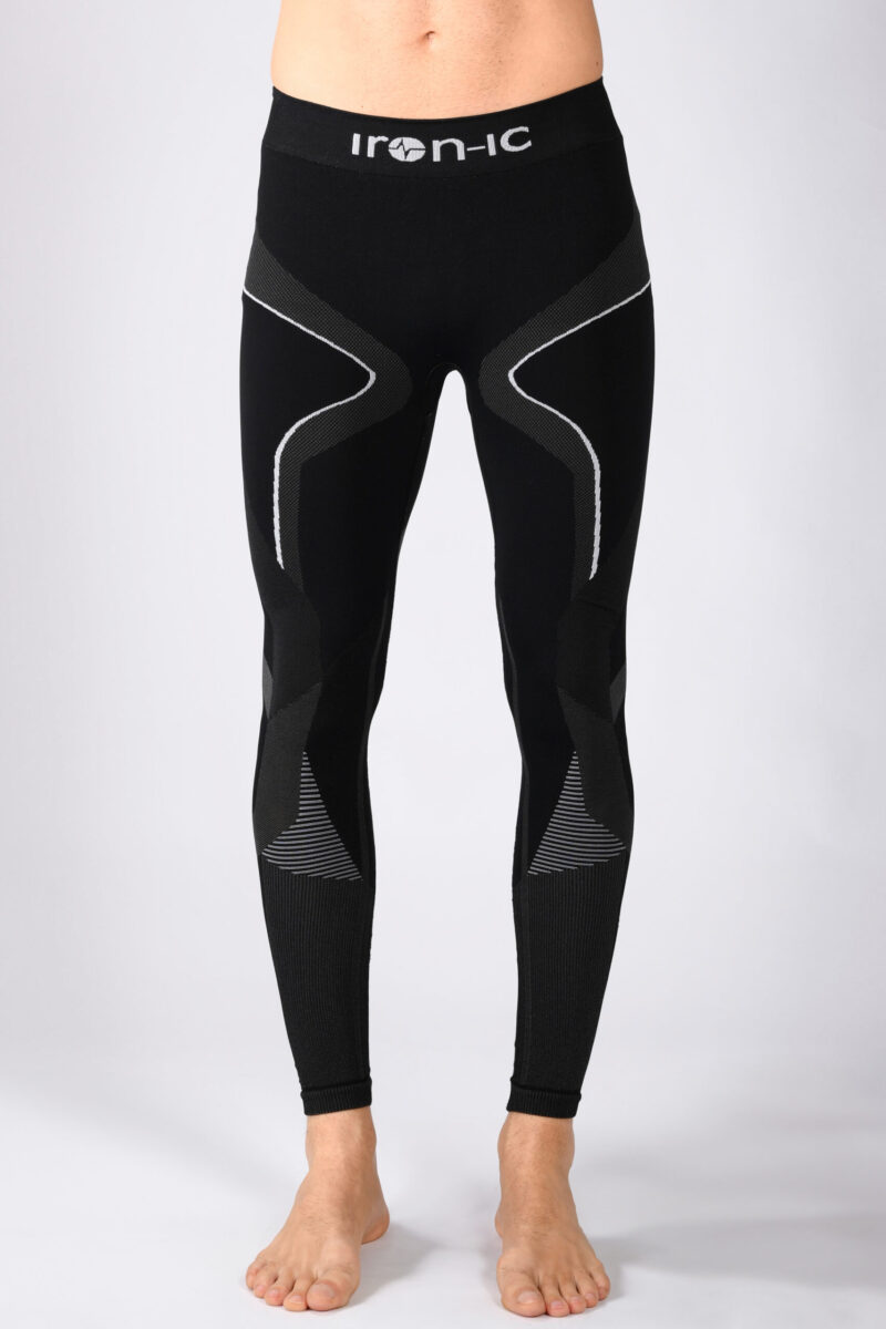 IRON-IC LEGGINGS - BLACK - MAN PERFORMANCE