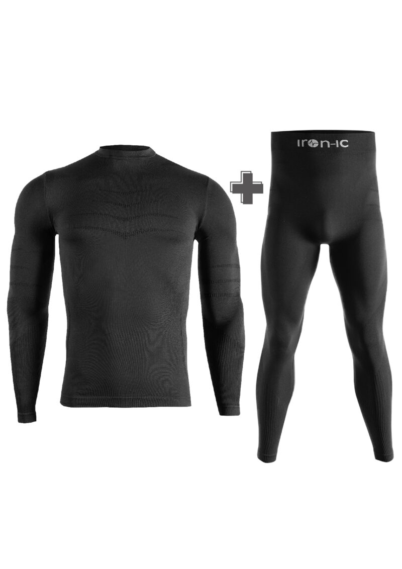 IRONIC BASELAYER KIT - PROMO BOX MEN'S SHIRT + LEGGINGS 480